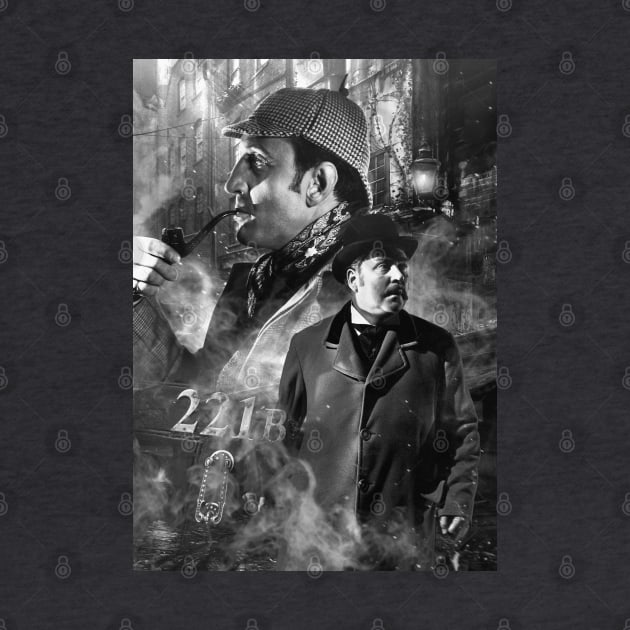 Sherlock Holmes - Basil Rathbone by GaudaPrime31